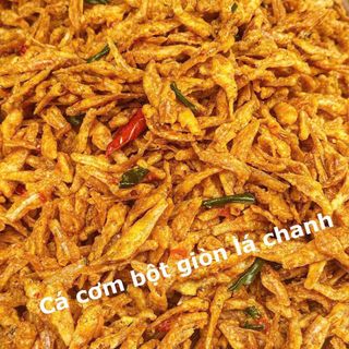 CÁ CƠM CHIÊN BỘT GIÒN LÁ CHANH, NHÂM NHI CỰC ĐÃ 250G - WINNIE HOUSE