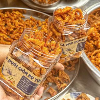 CÁ ĐUỐI CHIÊN GIÒN BƠ TỎI – NGON BẤT BẠI 250G - WINNIE HOUSE