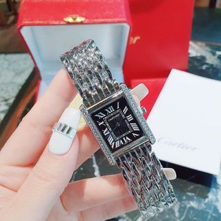 ĐỒNG HỒ NAM NỮ THỜI TRANG KATIE MẶT CHỮ NHẬT