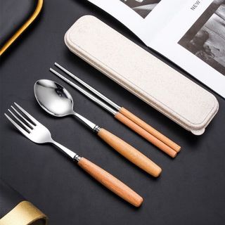 Bộ Đũa Muỗng Nĩa Lúa Mạch