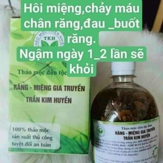 THẢO MỘC RĂNG MIỆNG TKH
