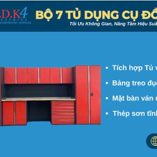 Bộ 07 tủ chi tiết mdk4i