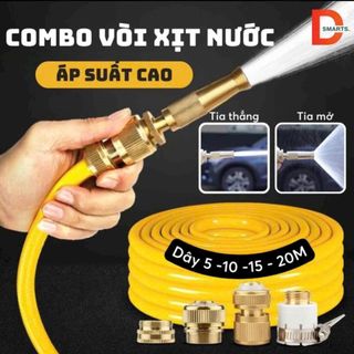 COMBO VÒI XỊT NƯỚC ÁP SUẤT CAO