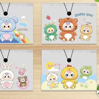 TÚI ĐỰNG TÀI LIỆU 8 NGĂN BABY THREE DÂY CỘT