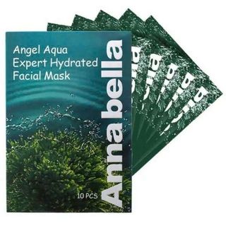 Hộp 10 Miếng Mặt NạTảo Biển Annabella Dưỡng Ẩm Thái Lan Làm ẩm da và sáng làn da