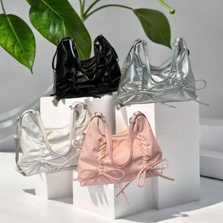 TÚI ĐEO VAI, ĐEO CHÉO, KIÊM BALO, MUA 1 ĐƯỢC 3, PHỐI NƠ CỰC XINH WH765 - WINNIE HOUSE