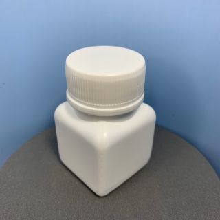 500 Hũ chiết 25ml vuông có nút bịt nhựa PET HDPE, chai nhựa chiết 25ml thân vuông