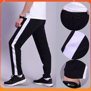 Quần Thể Thao 1 sọc BO nam nữ chất vải mềm co giãn quần thu đông NAM NỮ_SHOP THANH HÀ