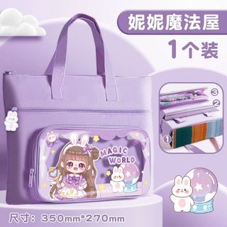 TÚI ĐỰNG ĐỒ HỌC TẬP KABA BEAR GỌN GÀNG – TIỆN LỢI – SIÊU DỄ THƯƠNG WH767 - WINNIE HOUSE