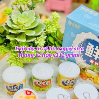 Trái cây tươi hương vị sữa