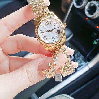 ĐỒNG HỒ NỮ CAO CẤP MKORS 3228 MẶT SỐ LA MÃ SIZE MINI