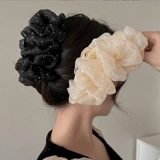LỐ 12 GẤP TÓC VOAN XẾP LY ĐÍNH ĐÁ