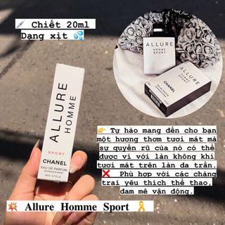 Tổng hợp nước hoa chiết 20ml xịn - LƯU HƯƠNG TRÊN 8H