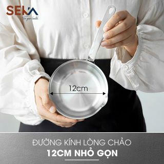 Chảo Inox Seka 12CM