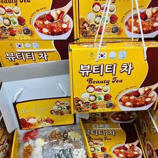 Chè Dưỡng Nhan Hộp Màu Vàng (Thùng 20 Hộp)