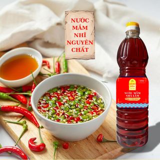 NƯỚC MẮM HẰNG HÒA - NƯỚC MẮM NHĩ CÁ CƠM TRUYỀN THỐNG NHÀ LÀM - CHAI NHỰA 1000ML