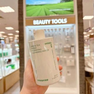 Nước tẩy trang trà xanh InnisfreeGreen Tea-làm sạch sâu chống oxy hóa,làm mềm mịn da