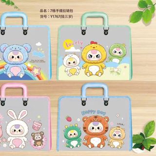 CẶP ĐỰNG TÀI LIỆU 7 NGĂN KHOÁ KÉO BABY THREE