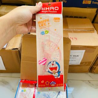 BỘ DỤNG CỤ THƯỚC EKE HỌC SINH 4 MÓN 045 - LADY'S PASSION