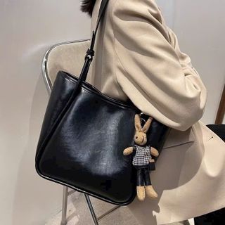 TÚI TOTE DA MỀM KÈM MÓC GẤU, ĐI LÀM ĐI CHƠI ĐỀU CHẤT WH785 - WINNIE HOUSE