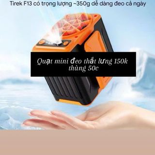 Quạt Tích Điện Để Bàn Mini