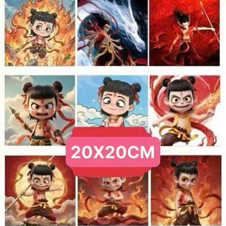 TRANH ĐÍNH ĐÁ NA TRA 20CM