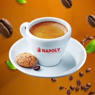 Cà Phê Hạt ESPRESSO Napoly Coffee Nguyên Chất Robusta & Arabica Rang Mộc Thơm Nồng Cho PHA MÁY, PHA PHIN - Túi 500g