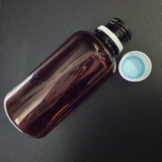 260 Chai chiết 200ml nhựa PET nâu , Chai chiết 200ml nhựa pet nắp đứt chịu áp bảo hiểm