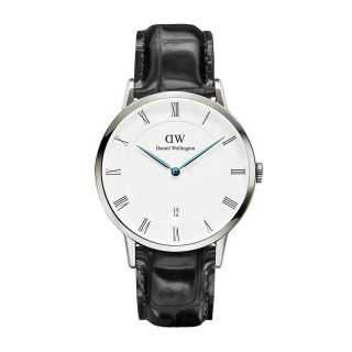 ĐỒNG HỒ NAM NỮ CAO CẤP DANIEL W DAPPER DÂY DA KÈM TEM KÍCH HOẠT ĐIỆN TỬ