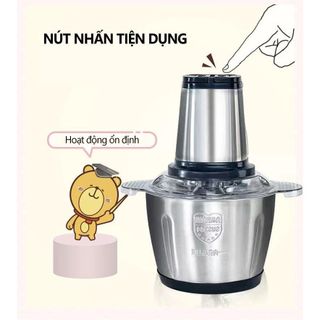 MÁY XAY THỊT CỐI INOX 4 LƯỠI