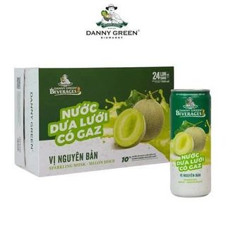 Nước dưa lưới hữu cơ có gaz vị nguyên bản