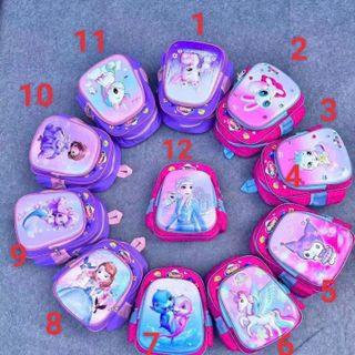 BA LÔ HOẠT HÌNH NHẸ NHÀNG, ÊM ÁI, SIÊU DỄ THƯƠNG CHO BÉ GÁI WH794 - WINNIE HOUSE