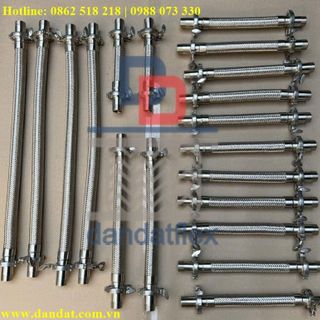 Khớp nối mềm inox chịu áp cao, Ống mềm inox kim loại chịu nhiệt, Flexible Hose, sản xuất trực tiếp