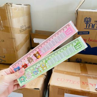 THƯỚC CỬU CHƯƠNG 20CM HOẠ TIẾT DỄ THƯƠNG 049 - LADY'S PASSION