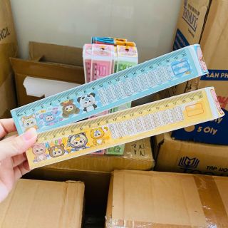 THƯỚC CỬU CHƯƠNG 20CM HOẠ TIẾT DỄ THƯƠNG 049 - LADY'S PASSION