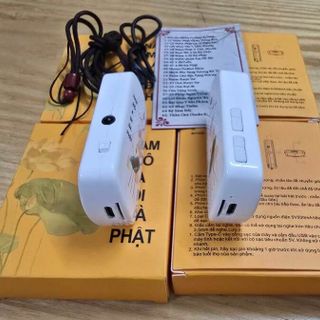 Máy Niệm Phật minh đeo cổ (X6) có khe thẻ có 65 bài Pháp, cos jack cắm tai nghe, âm thanh rất hay