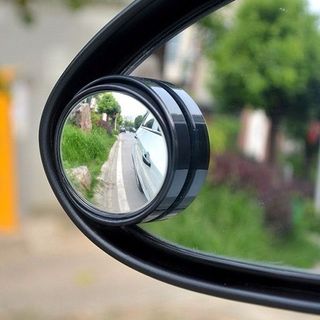 Gương Cầu Lồi Gắn Kính Hậu Xe Con Xoay 360 Xoá Điểm Mù Dùng Đế Hút Không Chất Lượng Hàng đầu