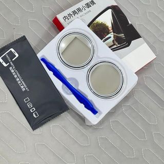Gương Cầu Lồi Gắn Kính Hậu Xe Con Xoay 360 Xoá Điểm Mù Dùng Đế Hút Không Chất Lượng Hàng đầu