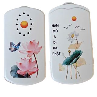 Máy Niệm Phật minh đeo cổ (X6) có khe thẻ có 65 bài Pháp, cos jack cắm tai nghe, âm thanh rất hay