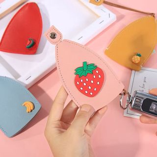 Túi Da pu Đựng Chìa Khóa Xe Hơi Họa Tiết Hoạt Hình Dễ Thương