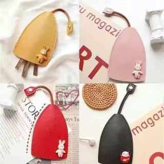 Túi Da pu Đựng Chìa Khóa Xe Hơi Họa Tiết Hoạt Hình Dễ Thương