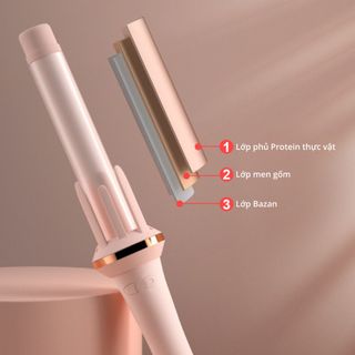 Máy Uốn Tóc Xoăn 360 Độ