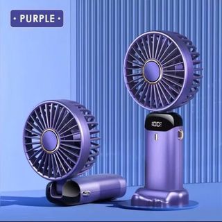 QUẠT MINI CẦM TAY MẪU 2025, ĐIỀU CHỈNH 5 TỐC ĐỘ GIÓ