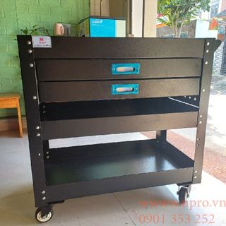 TỦ ĐỒ NGHỀ DẠNG 4 NGĂN (3 NGĂN KÉO KÍN, 1 TẦNG HỞ)