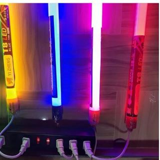 BÓNG ĐÈN DÀI 1M2 TUÝP NHỰA PHÍCH CẮM 220V KHÔNG MÁNG