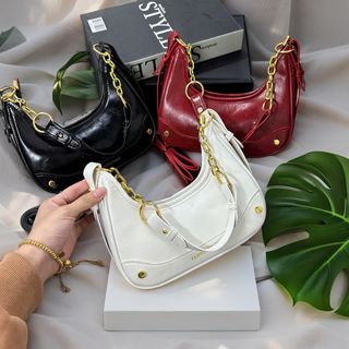 TÚI XÁCH NỮ PHỐI XÍCH HÀN QUỐC – ĐẸP SANG TRỌNG, PHỐI ĐỒ CHUẨN TREND WH796 - WINNIE HOUSE