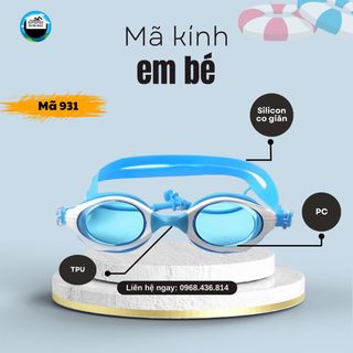 KÍNH BƠI TRẺ EM CÓ BỊT TAI 931 KÈM HỘP - SẴN SLL