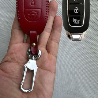 Bao da chìa khóa xe ô tô hyundai Accent 4 nút