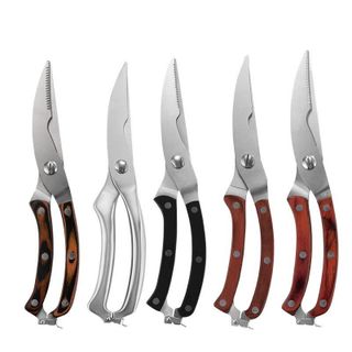 Kéo Cắt Gà Có Móc Khóa Tay Cầm PP 25.3x4.2CM