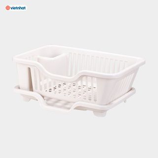 RỔ ÚP CHÉN DĨA CÓ KHAY ĐỰNG NƯỚC VIỆT NHẬT